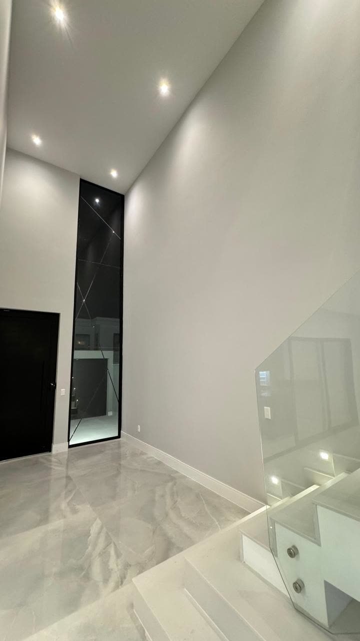 Hall de entrada com iluminação em LED